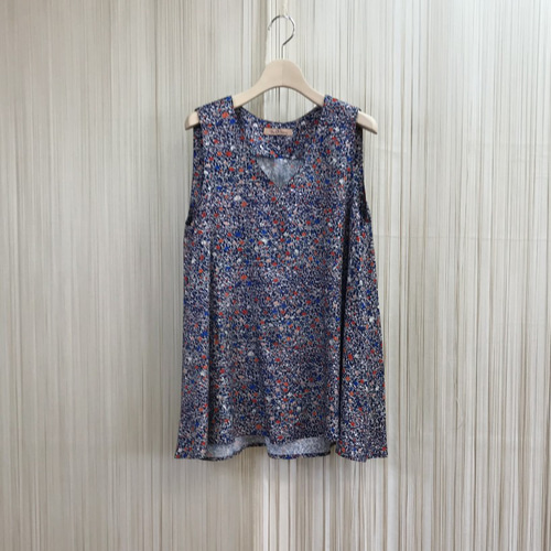 型紙 Aライン ノースリタックブラウス A037-P レディース 型紙