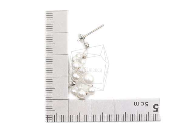 ERG-2065-R [2 件] 珍珠耳環、珍珠耳釘 第5張的照片