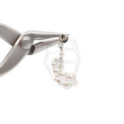 ERG-2065-R [2 件] 珍珠耳環、珍珠耳釘 第4張的照片