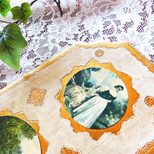 ヴィンテージ イタリア製絵画2点 ヴィンテージ イタリア製絵画2点