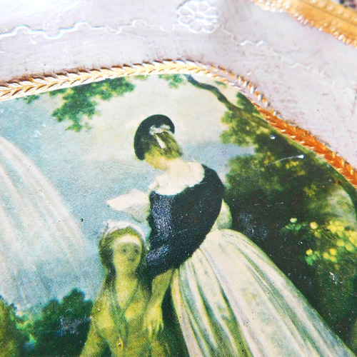 ヴィンテージ  イタリア製絵画2点 ヴィンテージ イタリア製絵画2点