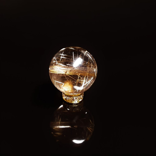 [新品]　少しだけスモーキークォーツin 水晶、ルチル　素敵なペンダントトップ ルチルクォーツ【ペンダントトップ】02 - 天然石とハンドメイド