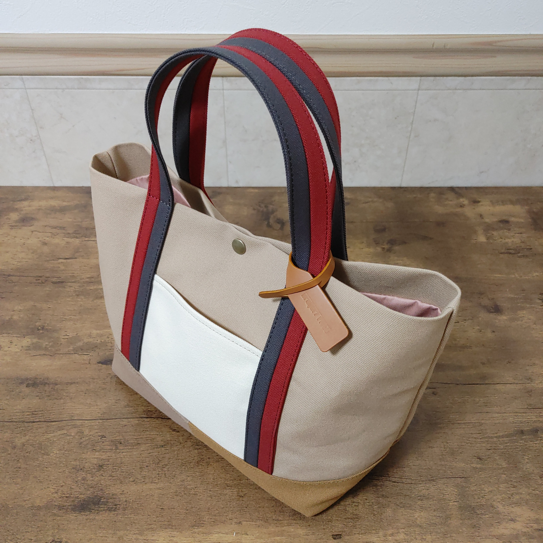 帆布トートバッグ『tea time』