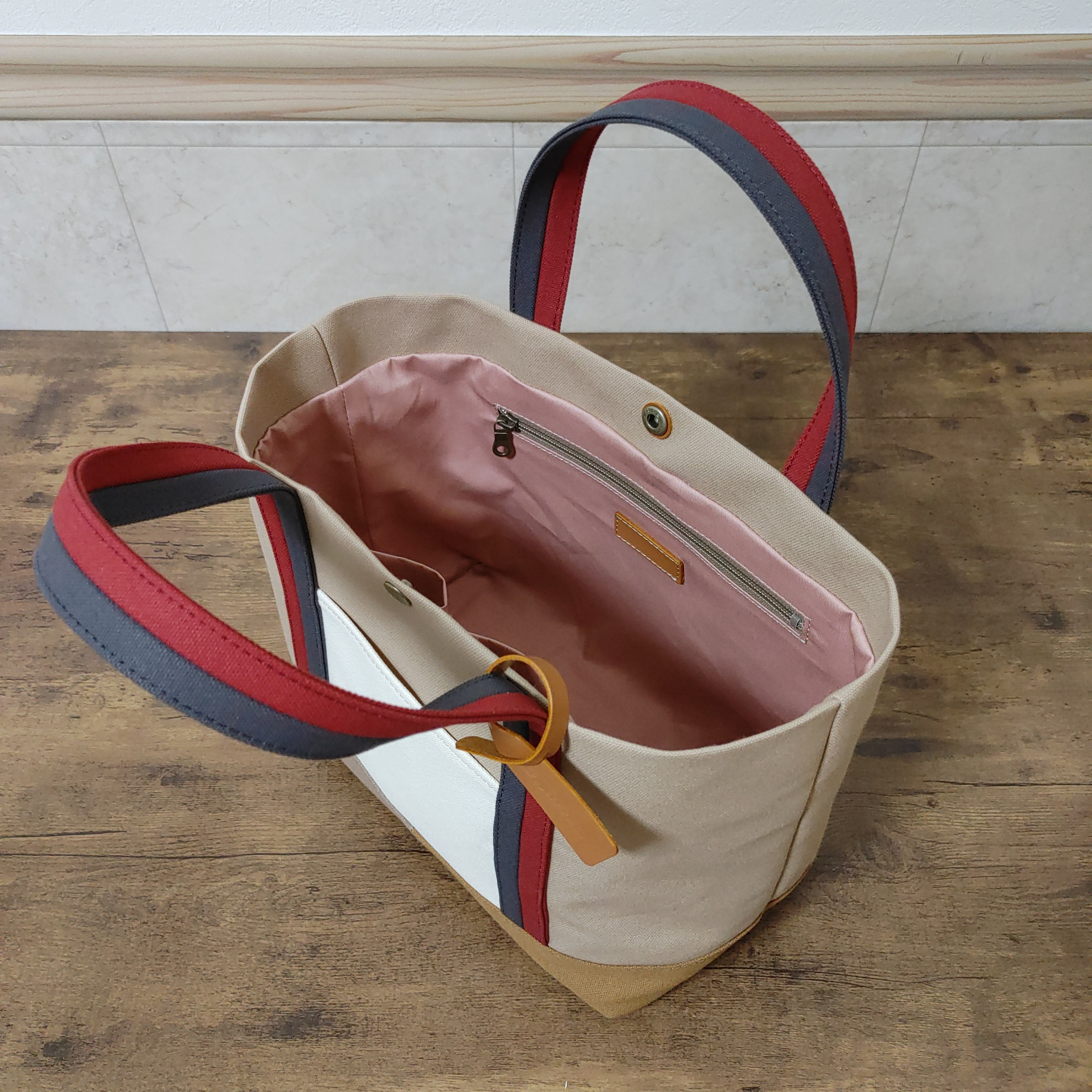 帆布トートバッグ『tea time』