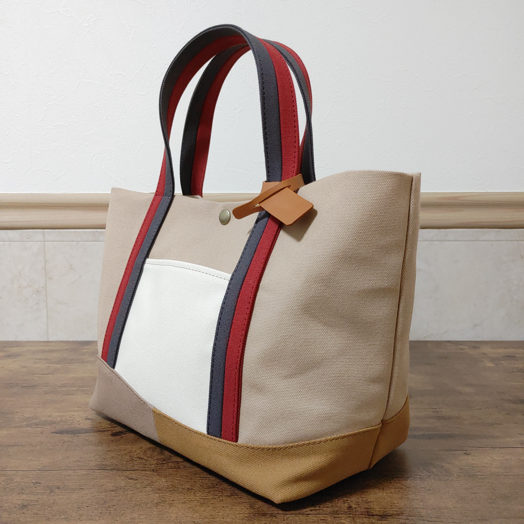 帆布トートバッグ『tea time』