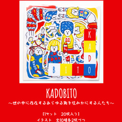 【フレークシール】KADOBITO～世の中に存在するあらゆる角を住みかにする人たち～ 9枚目の画像