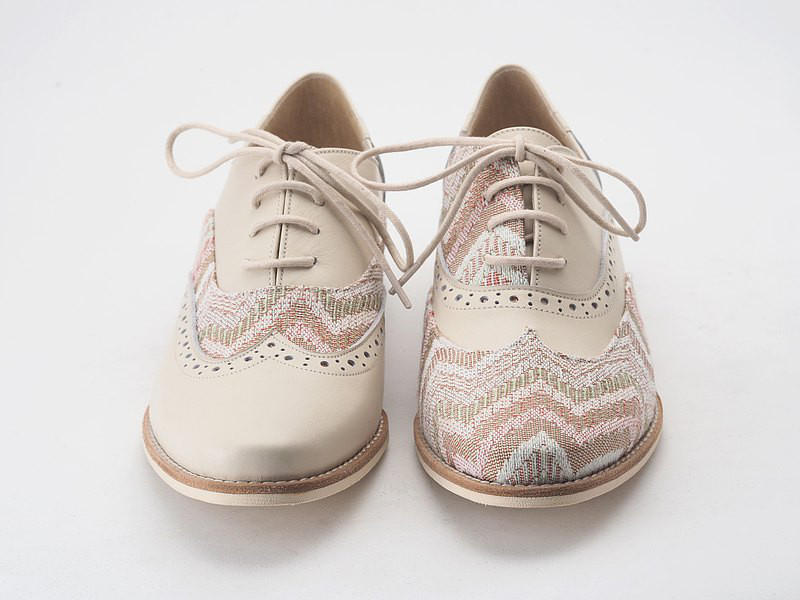 ラブフラワーオックスフォードシューズ-page1