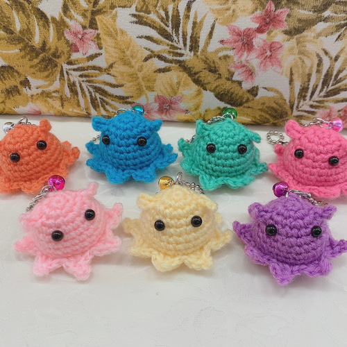 あみぐるみ　① ② ハンドメイド　こぶたちゃん♡【オーダー商品】　ゆっこ あみぐるみ ぶたさん 秋 3点セット 【ゆっこ様専用