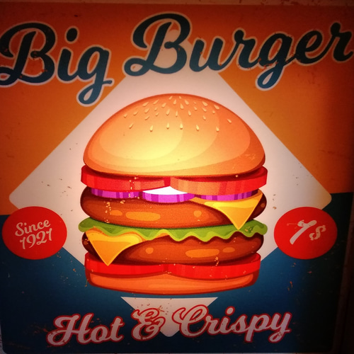 アメリカン ハンバーガー ビックバーガー ファーストフード