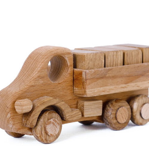 wooden toy 〜木のトラック〜 おもちゃ おもちゃ・人形 Tiny all 通販