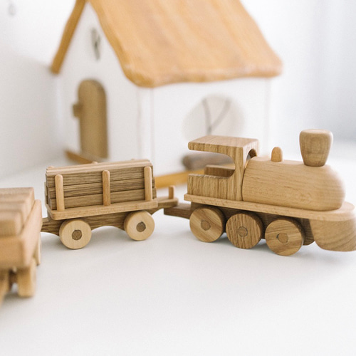 woodentoy 〜木の機関車〜 おもちゃ おもちゃ・人形 Tiny all
