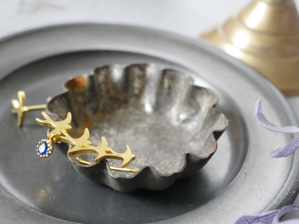 燕子耳環/可選顏色925銀耳環 第4張的照片