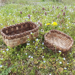 くるみのかご 大 フリーボックス・小物入れ けるるん堂 通販 13931614
