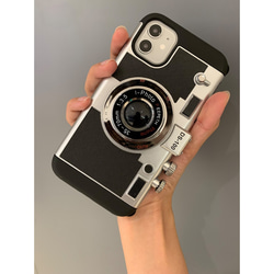 スマホケース　iPhoneケース　デジカメ　デジタルカメラベルト付き　ストラップ付 1枚目の画像