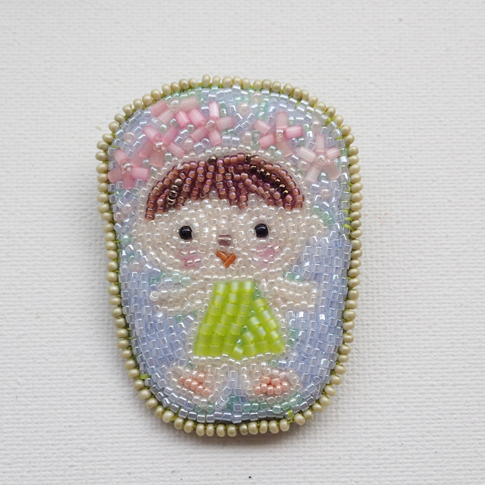 〚はるちゃん様オーダー〛刺繍ブローチ はるちゃん様オーダー〛刺繍ブローチ | アウトレットストア - その他