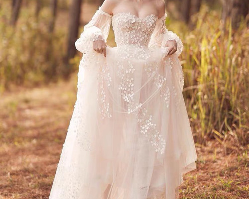 ウェディングドレス 前撮りドレス 結婚式 ドレス ウララ 通販｜Creema ...