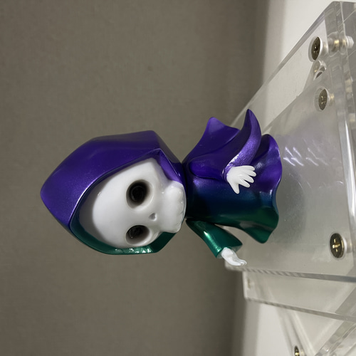 フィギュア（ドクロ） 青ドクロちゃん 骸骨 髑髏 頭蓋骨 死神 悪魔 スカル ガイコツ