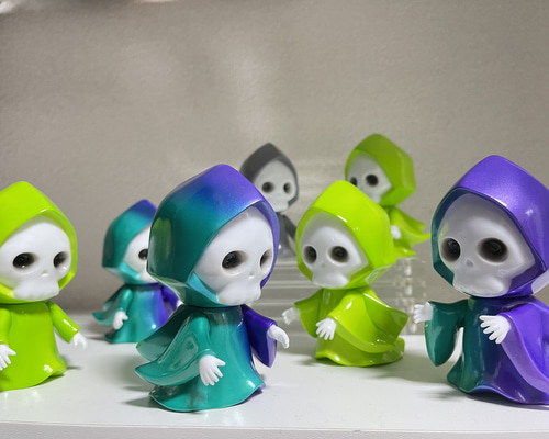 フィギュア（ドクロ） キャンディーレッド ドクロ ちゃん 骸骨 髑髏 スカル ガイコツ