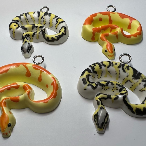 ボールパイソン キーホルダー キーホルダー reptiles kotori 通販