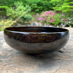 栓　ランチボール　黒拭漆 1枚目の画像