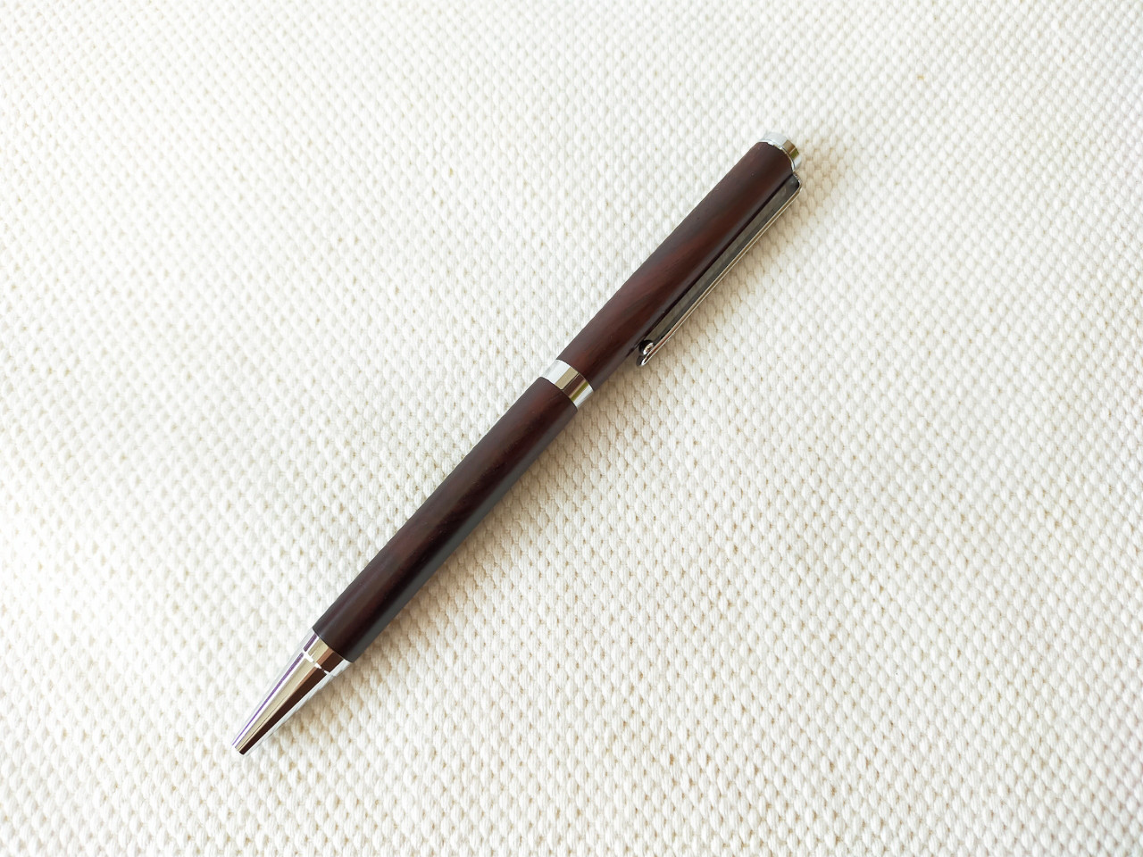 黒檀杢・スリムタイプボールペン 2205-09