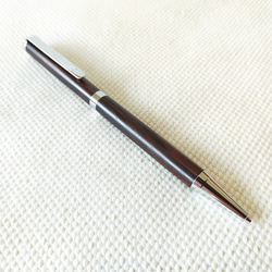 黒檀杢・スリムタイプボールペン　2205-11 3枚目の画像