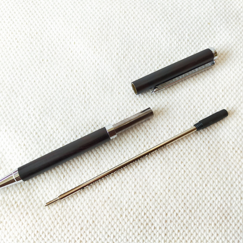 黒檀杢・スリムタイプボールペン 2205-12 ペン・筆記用具 トモヱ工房