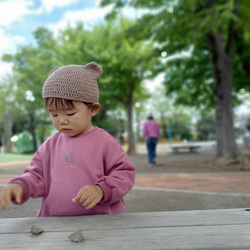 コットンくまさん帽子 5枚目の画像