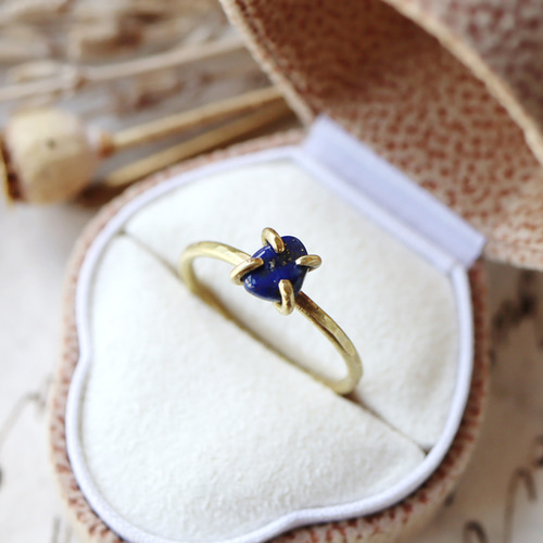 アンティークシグネットリング/ラピスラズリGOLD ring VINTAGE TIFFANY & CO. Lapis Lazuli 14K Gold Signet Ring