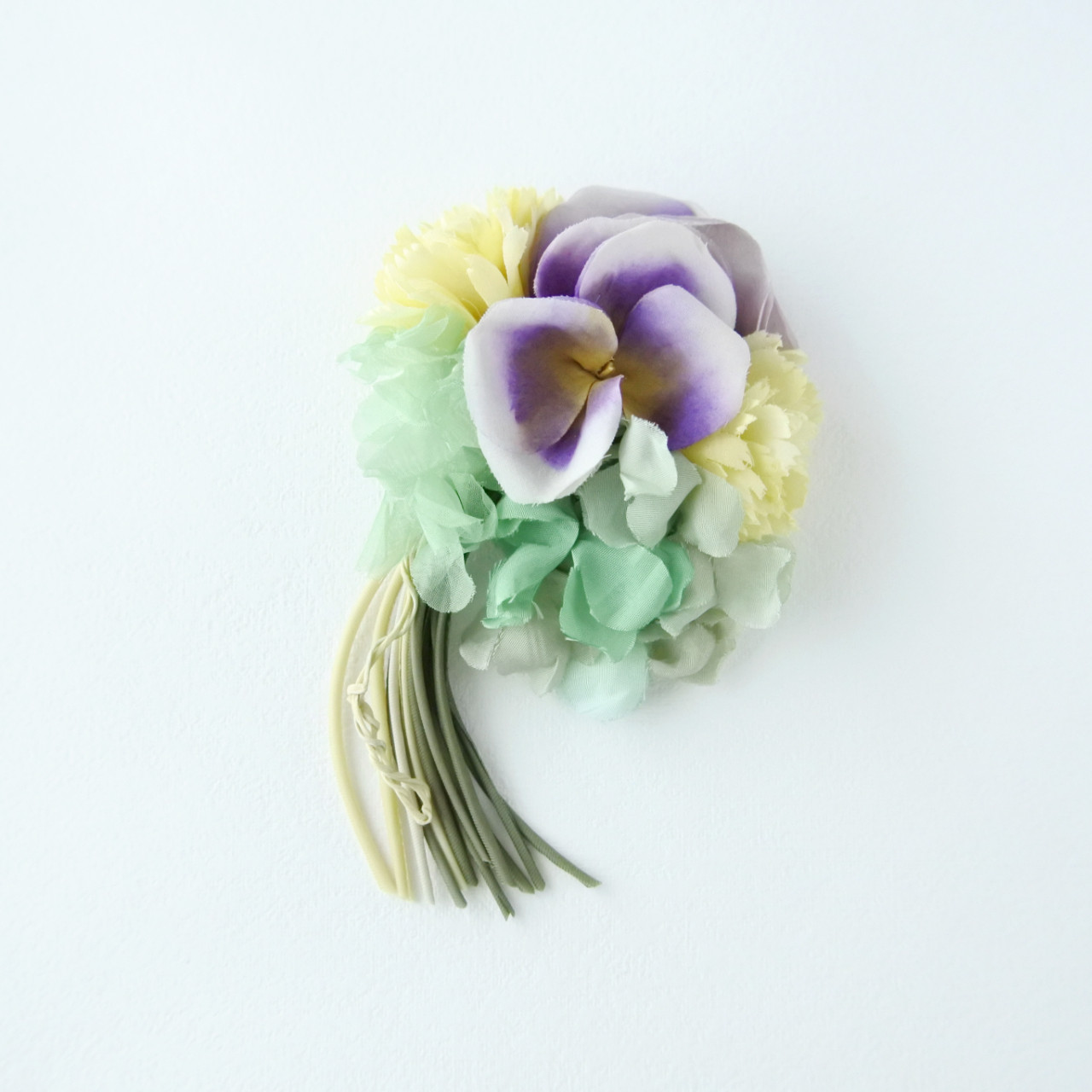 パンジーのブーケ　パープル