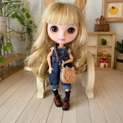 ネコポシェット ドールバッグ【ネオブライス他】or【ミディ&オビツ11他