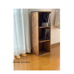 【ヒノキ無垢材】2段カフェシェルフ13cmタイプ アンティークキッチンラック ヒノキ無垢材】2段カフェシェルフ13cmタイプ アンティーク