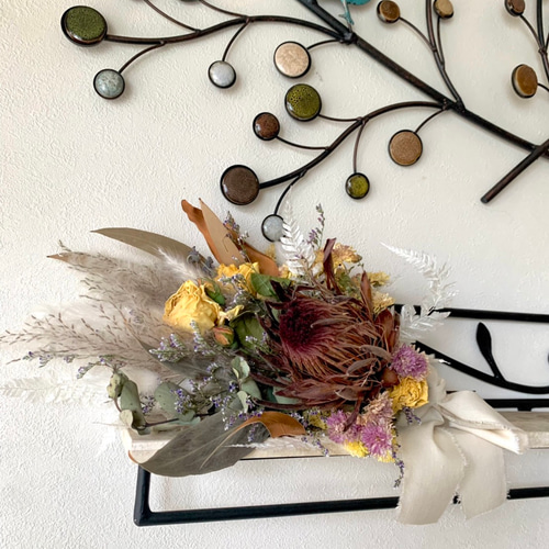 ドライフラワー スワッグ インテリア バンクシア スワッグ・バンクシア