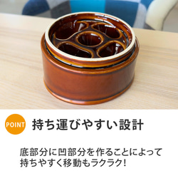 【送料無料】名前と数字が入る 早食い防止 Bamboo カラーフードボウル 全10色 pet129 6枚目の画像