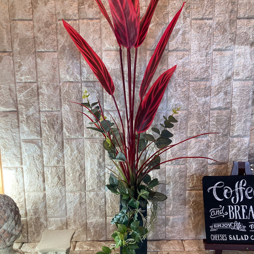 光触媒 人工観葉植物 ウォールグリーン フェイク フラワー ドラセナR