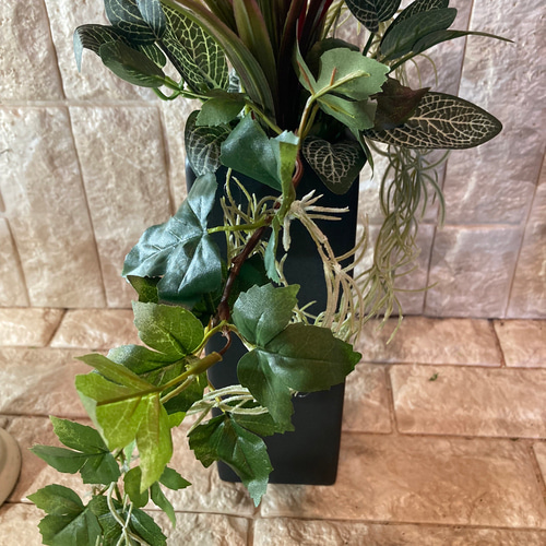 光触媒 人工観葉植物 ウォールグリーン フェイク フラワー ドラセナR