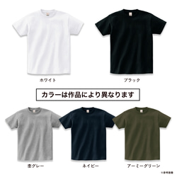 【2024/4/13更新】ヘビーウェイトTシャツの仕様・お手入れ・在庫状況 6枚目の画像