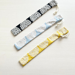 30cm ものさし入れ♡定規 巾着 袋 ケース ものさし ハンドメイド
