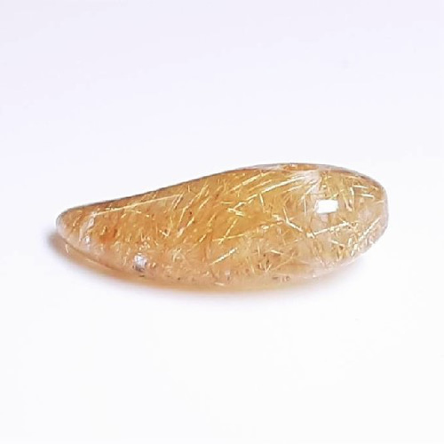勾玉の形が綺麗すぎる!!】現品一点物 ゴールドルチル 勾玉