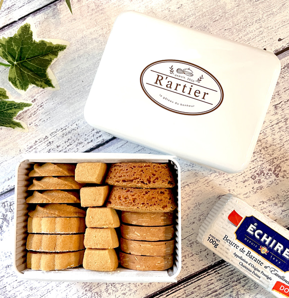 フランス産発酵バター（エシレ村）のクッキーアソート　焼き菓子　詰め合わせ　プレゼント　ギフト　すぐ届く母の日2024 2枚目の画像