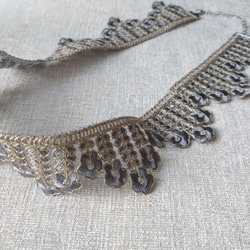 インド刺繍リボンの飾り襟 4枚目の画像