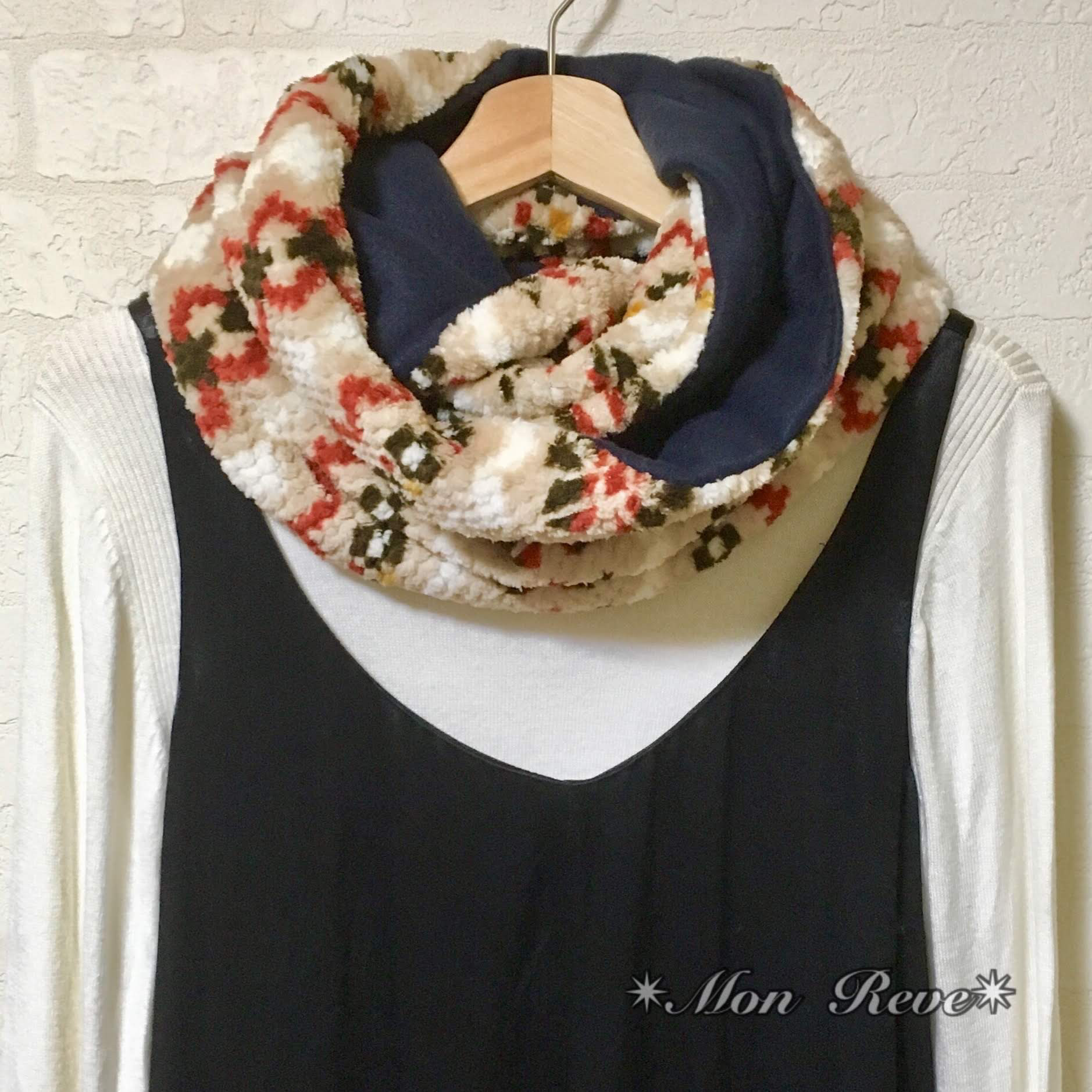 design nordique* 秋冬ふわもこスヌード