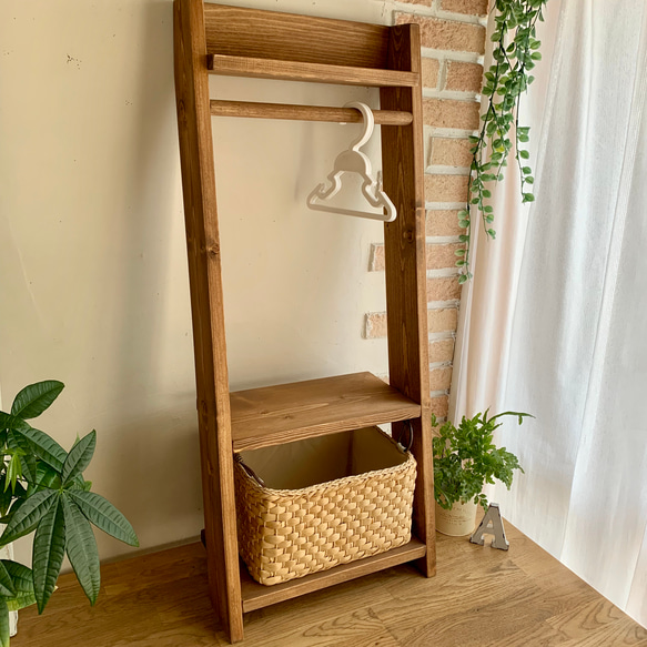 わんわんラダーシェルフLサイズ♡ハンガーラック♡#飾り棚#タオル掛け