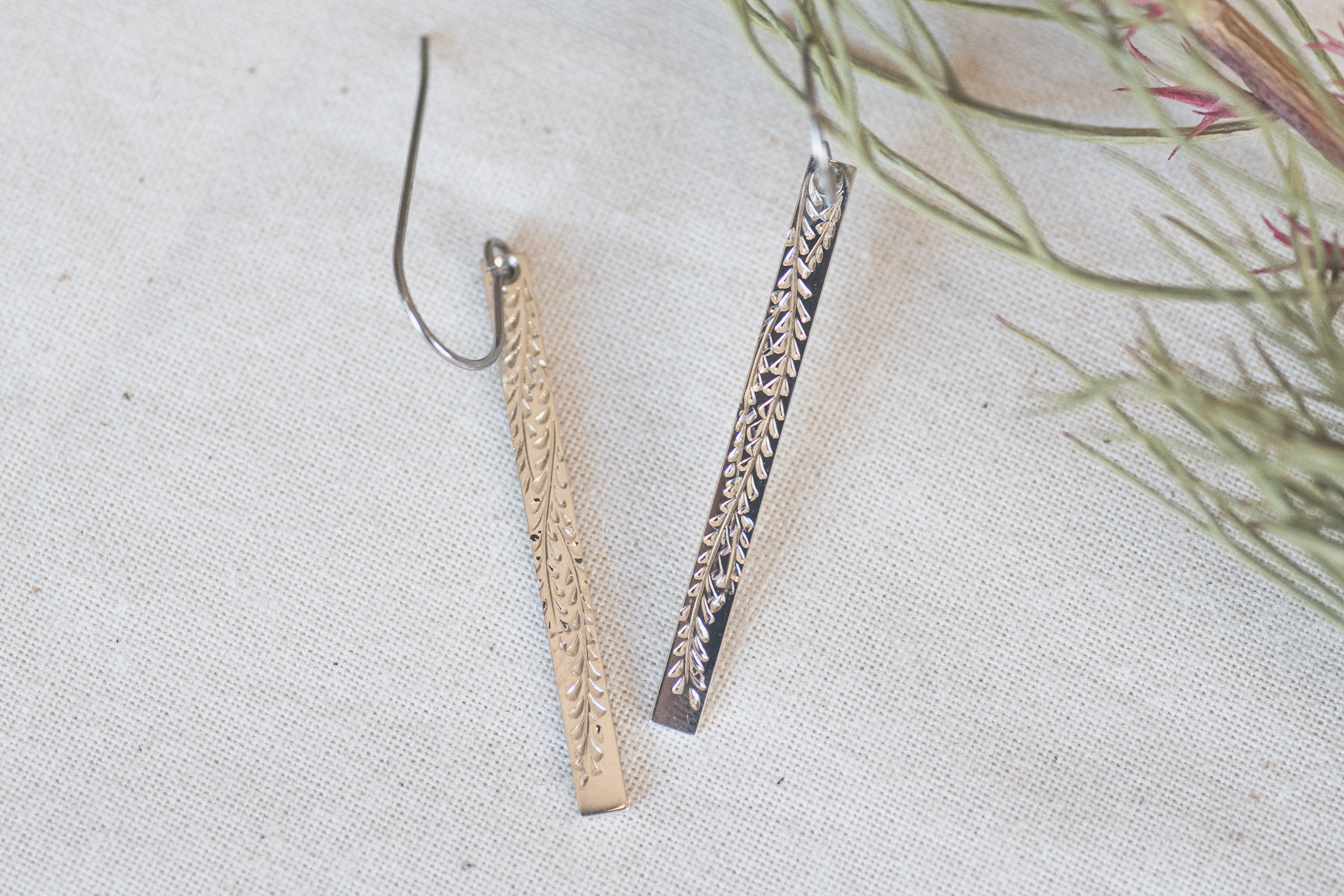 「柳」Titan+silver/willow/pierce