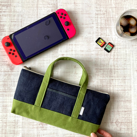 トートバッグ みたいな switchバッグ オリーブグリーン