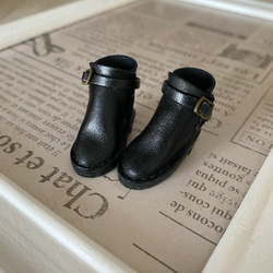 モンストドール ピュアニーモ ミニチュア靴 Mタイプ こげ茶