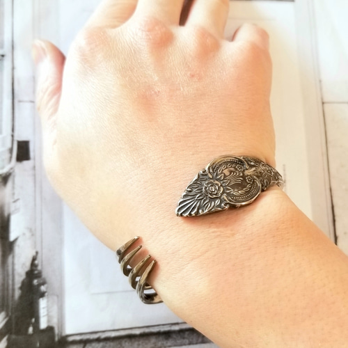 Fork Bracelet（Silver925）フォークバングル 古着 アンティーク