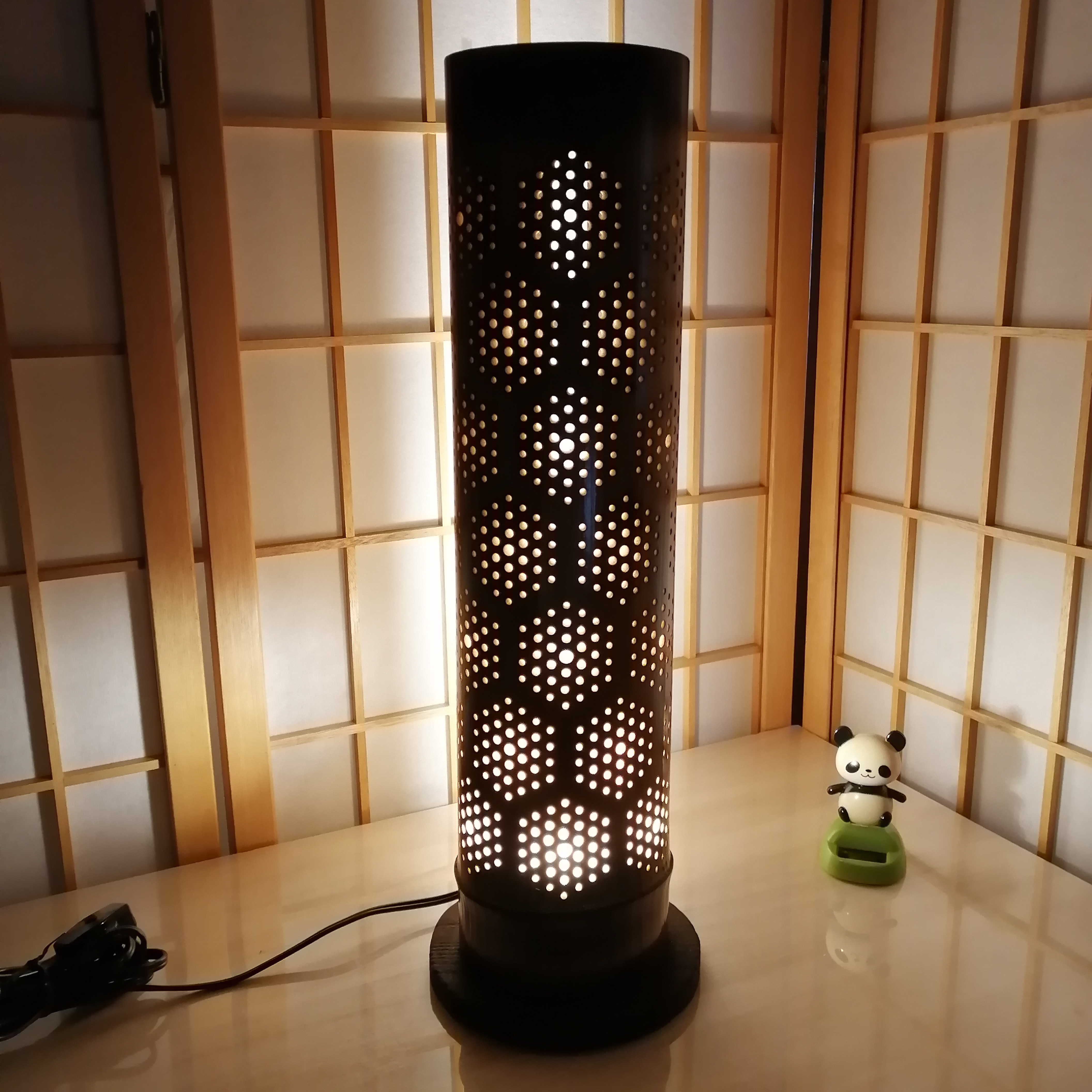 癒し灯火　竹行灯　No23221 癒し灯火 竹行灯 No23221