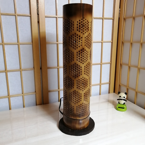 癒し灯火 竹行灯 No23243 スタンドライト・テーブルランプ ふー