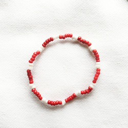 ビーズアクセサリー3点セット(さくらんぼ、みつばち) ビーズ